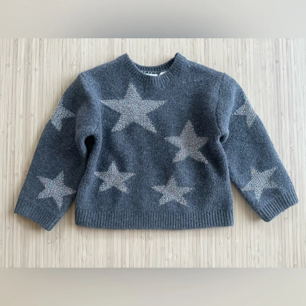 Zara toddler girl 4T Star Sweater - Picture 2 of 3